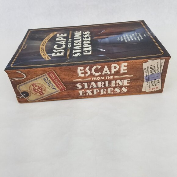 "Escape From The Starline Express" Game Professor Puzzle Escape Room Mystery NEW - Picture 3 of 9